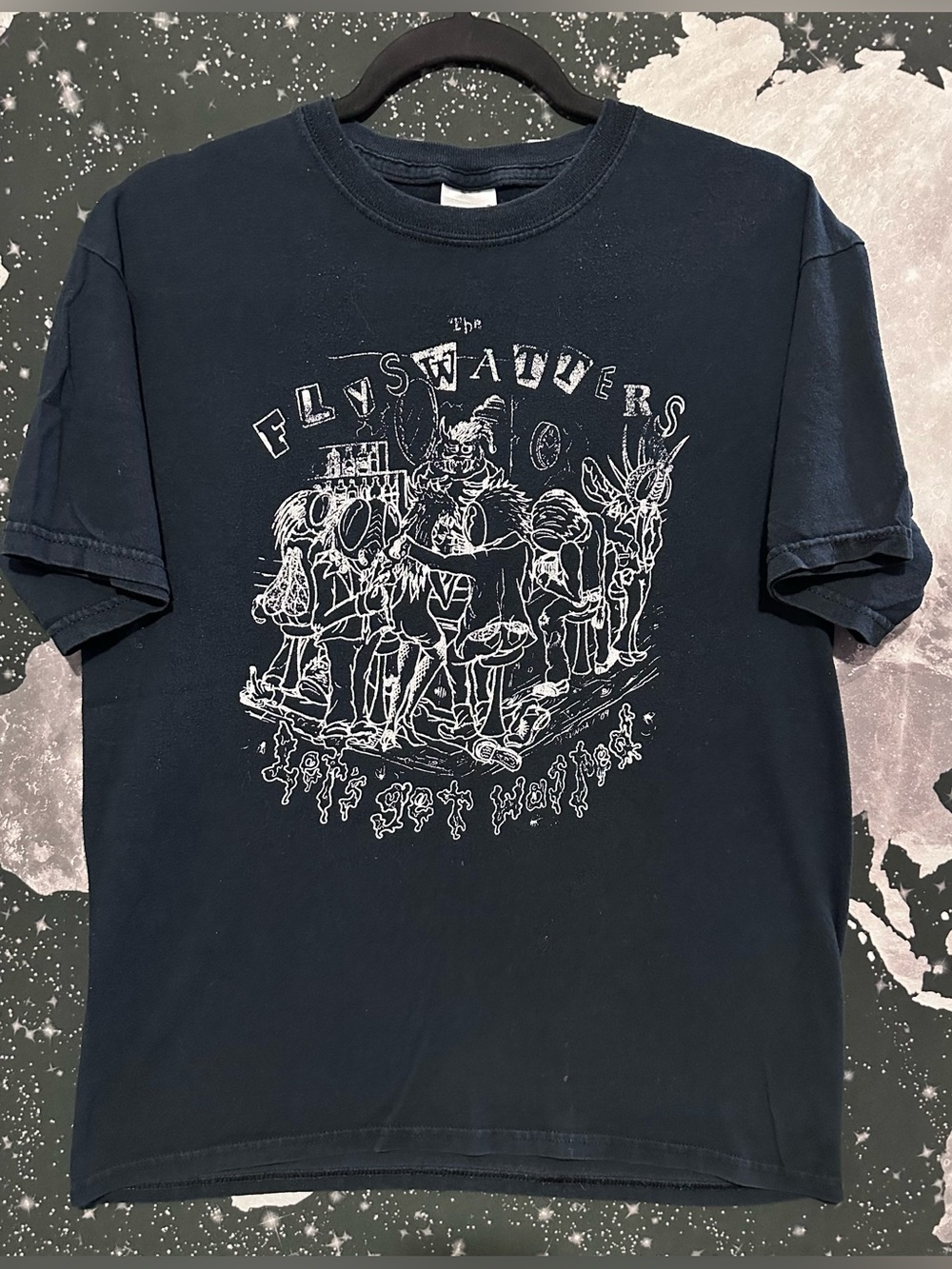 The Flyswatters Underground Punk Rock Band Shirt